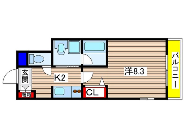 ラプロ藤ノ木の物件間取画像